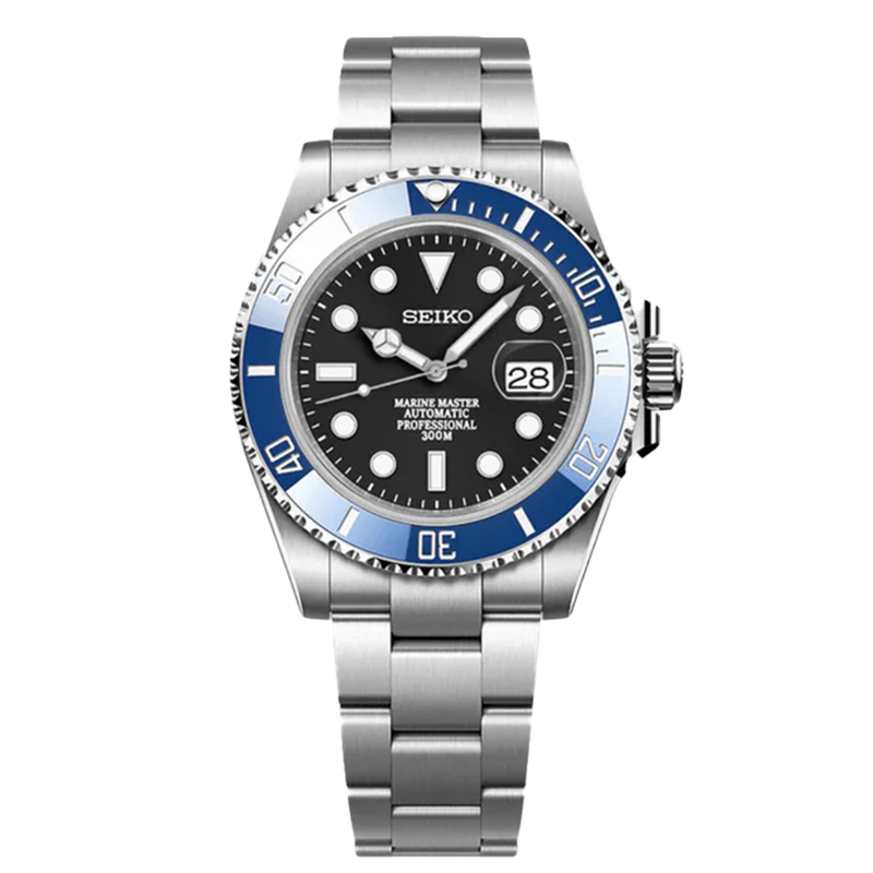SEIKMARINER BLACK BLUE