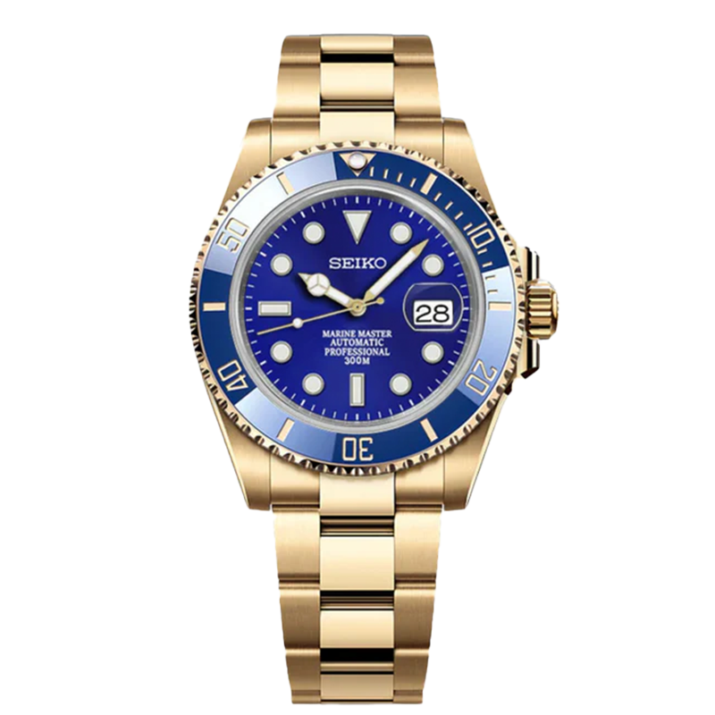 SEIKMARINER BLUE GOLD