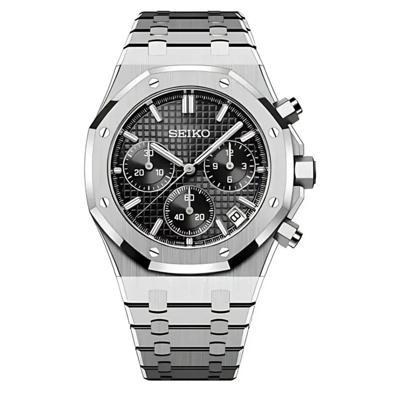 SEIKOAK CHRONO BLACK