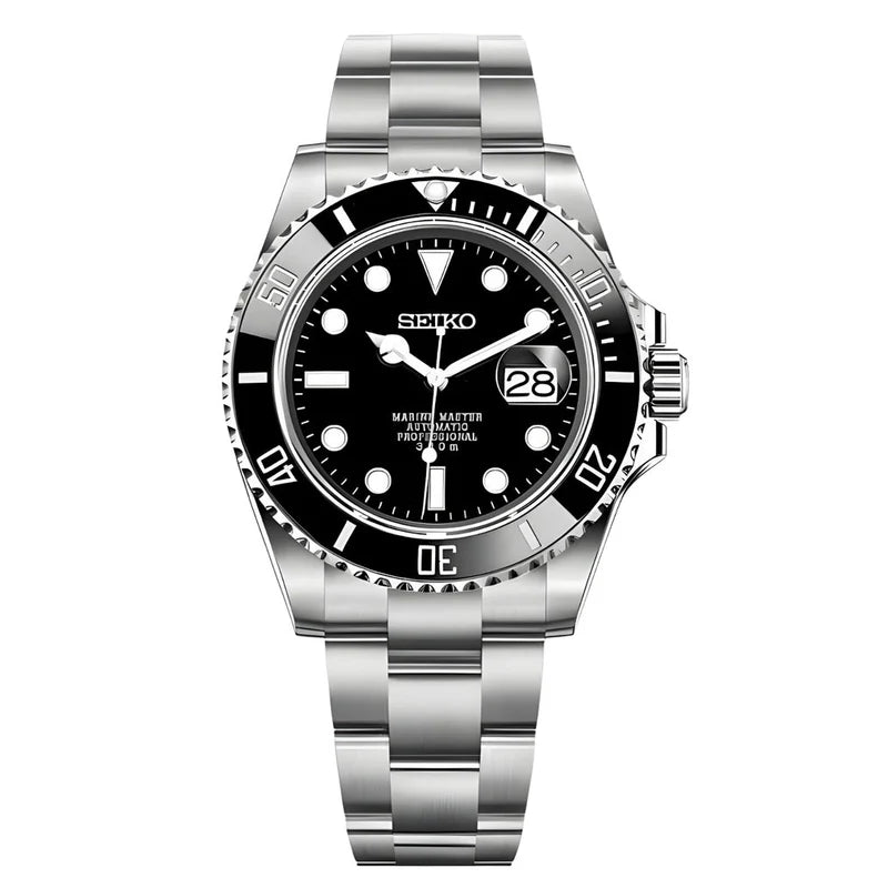 SEIKMARINER CLASSIC BLACK